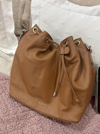 Bolso Tous Marrón Piel original