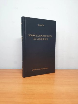 Cicerón Sobre Naturaleza Dioses Clásica Gredos