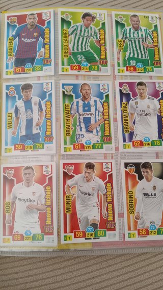 Cromos Panini Adrenalyn 2018-2021