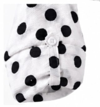 Blusa VIOLASC lunares manga larga talla S