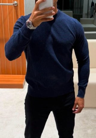 Maglione Brunello Cucinelli Blu Taglia M
