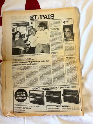 Periódico El País sentencia 23-F 1981