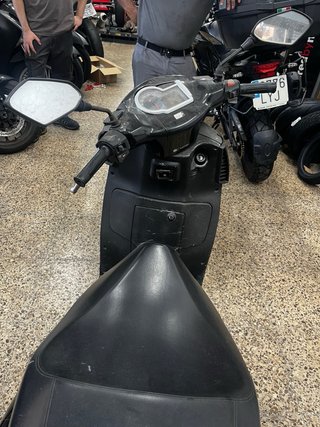 Moto Scooter Negra