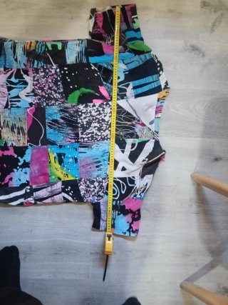 Camiseta Patchwork Multicolor