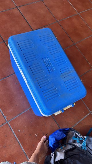 Nevera Azul Campos 55L