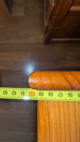 Escritorio madera 3 cajones