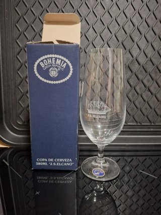 Vaso Bohemia Cerveza J.S. Elcano 380ml Son 5 vasos