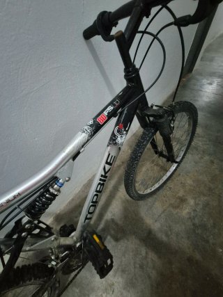 Bicicleta Montaña Top Bike Aluminio. 26 pulgadas.