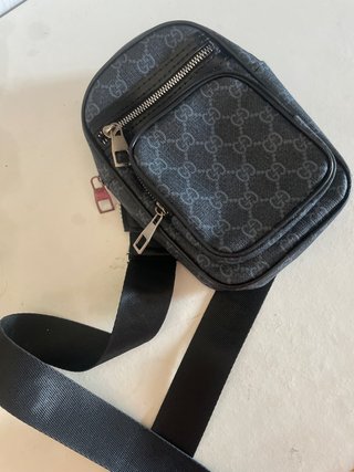Bolso Bandolera Gucci GG Supreme Gris