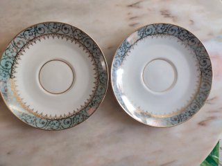 2 Platos Limoges Porcelana