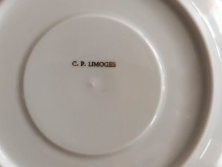 2 Platos Limoges Porcelana