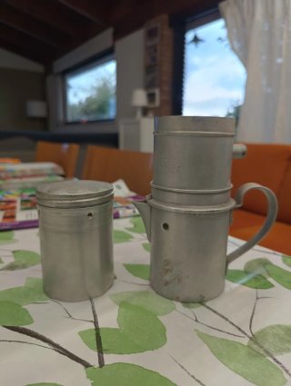 Caffettiera Napoletana in Metallo