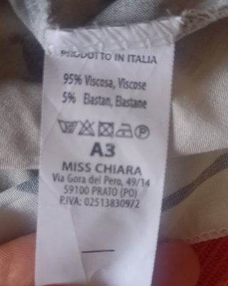 Maglietta donna fantasia paesaggio in viscosa