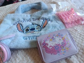 Pack niña: Bolso, cartera y pinzas