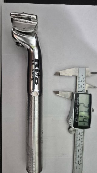 Tija sillín Rito Aluminio 6061-T6