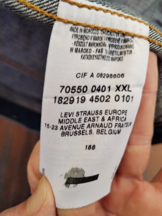 Cazadora Vaquera Levi's Azul