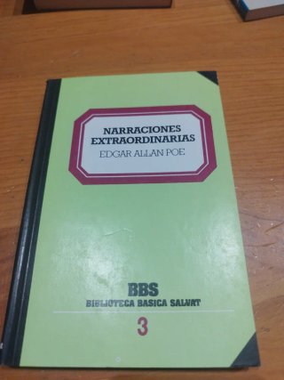 Libro narraciones extraordinarias