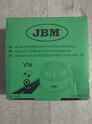 Baliza V16 JBM Geolocalizable