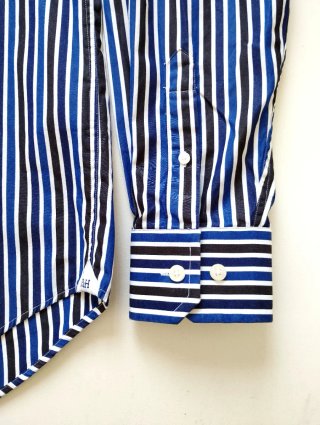 Camisa Pedro del Hierro Rayas Azul y Negra