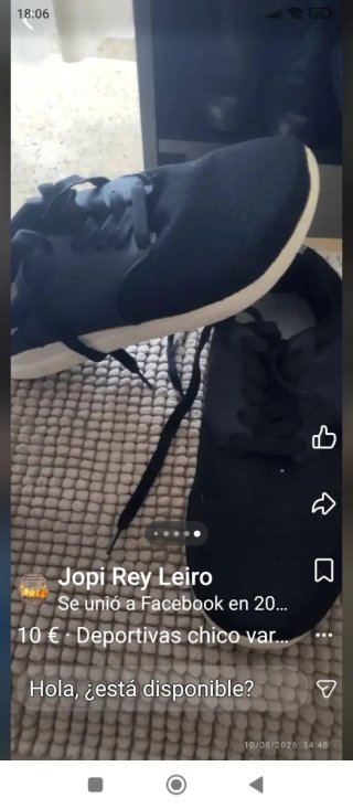 Deportivas hombre negras