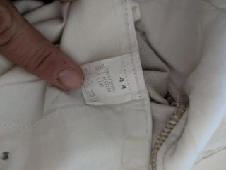 Pantalón de vestir beige hombre