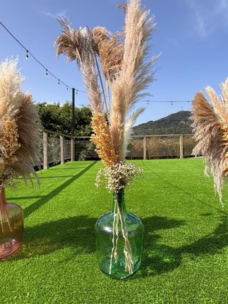 4 Damajuanas con Pampa para Bodas y eventos