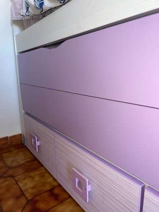 Cama nido con cajones + colchón (opcional)