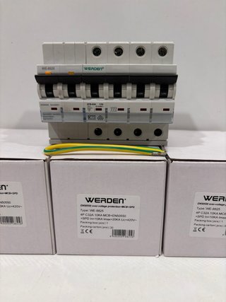 Werden WE-8825 Protector Sobretensiones