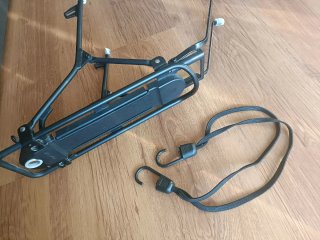 Portaequipajes Btwin bicicleta plegable Decathlon
