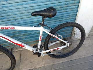 Bicicleta Ride Platinium Blanca