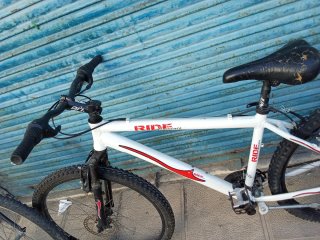 Bicicleta Ride Platinium Blanca