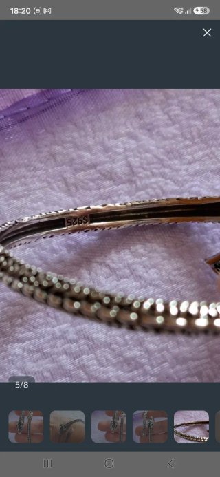 Pulsera dragón semiabierta nueva