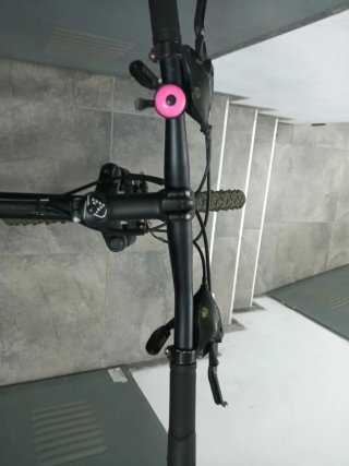 Bicicleta 26 pulgadas, Negra y Rosa