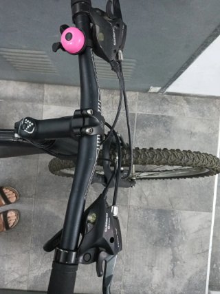 Bicicleta 26 pulgadas, Negra y Rosa