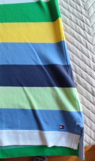 Polo Tommy Hilfiger Talla XL Rayas Multicolor
