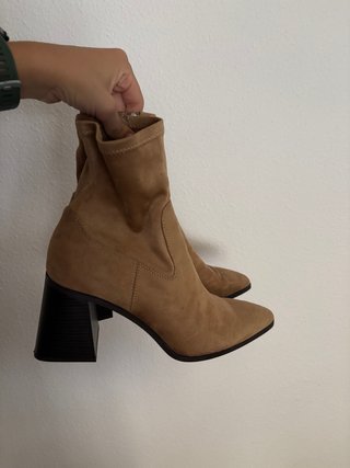 Botines ante nuevos tacón bloque