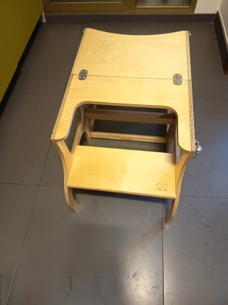 Torre di apprendimento in legno Montessori ETTE TETE