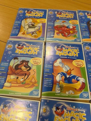 Pack 17 DVDs Disney's Magic English