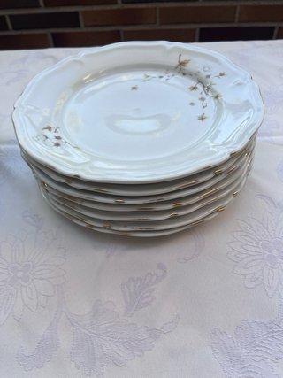Vajilla Hispania Porcelana Flores