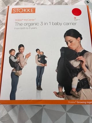 Mochila Portabebés Stokke MyCarrier Orgánica