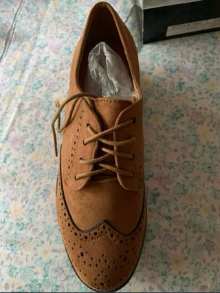 Zapatos Oxford Marrones Talla 39