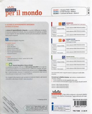 INSIEME PER IL MONDO. Con atlante+Verso l’es. Vol3