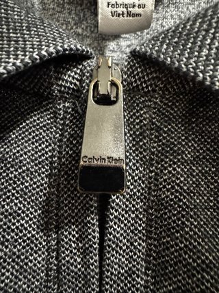 Polo Calvin Klein Cinza