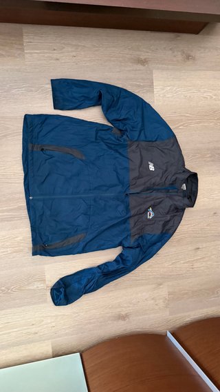 Giacca New Balance vintage blu/grigia