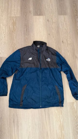 Giacca New Balance vintage blu/grigia