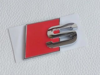 Audi Logo Emblema S line Pegatina Maletero