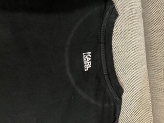 T-shirt Karl Lagerfeld Preta