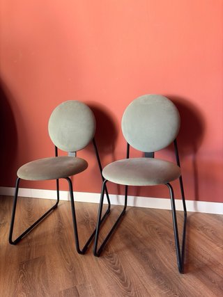 2 Sillas IKEA Månhult Verde Salvia