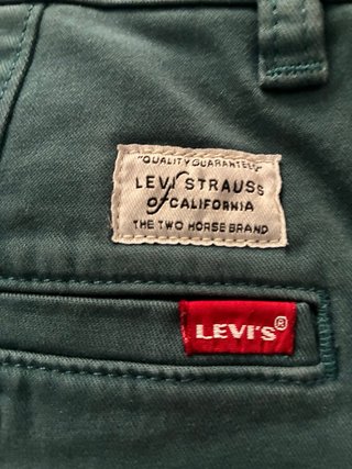 Pantalón Levi's Chino Slim Taper Verde W33 L3