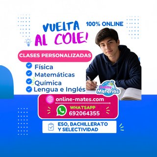 PROFESORA DE MATEMÁTICAS PARTICULARES Y ONLINE